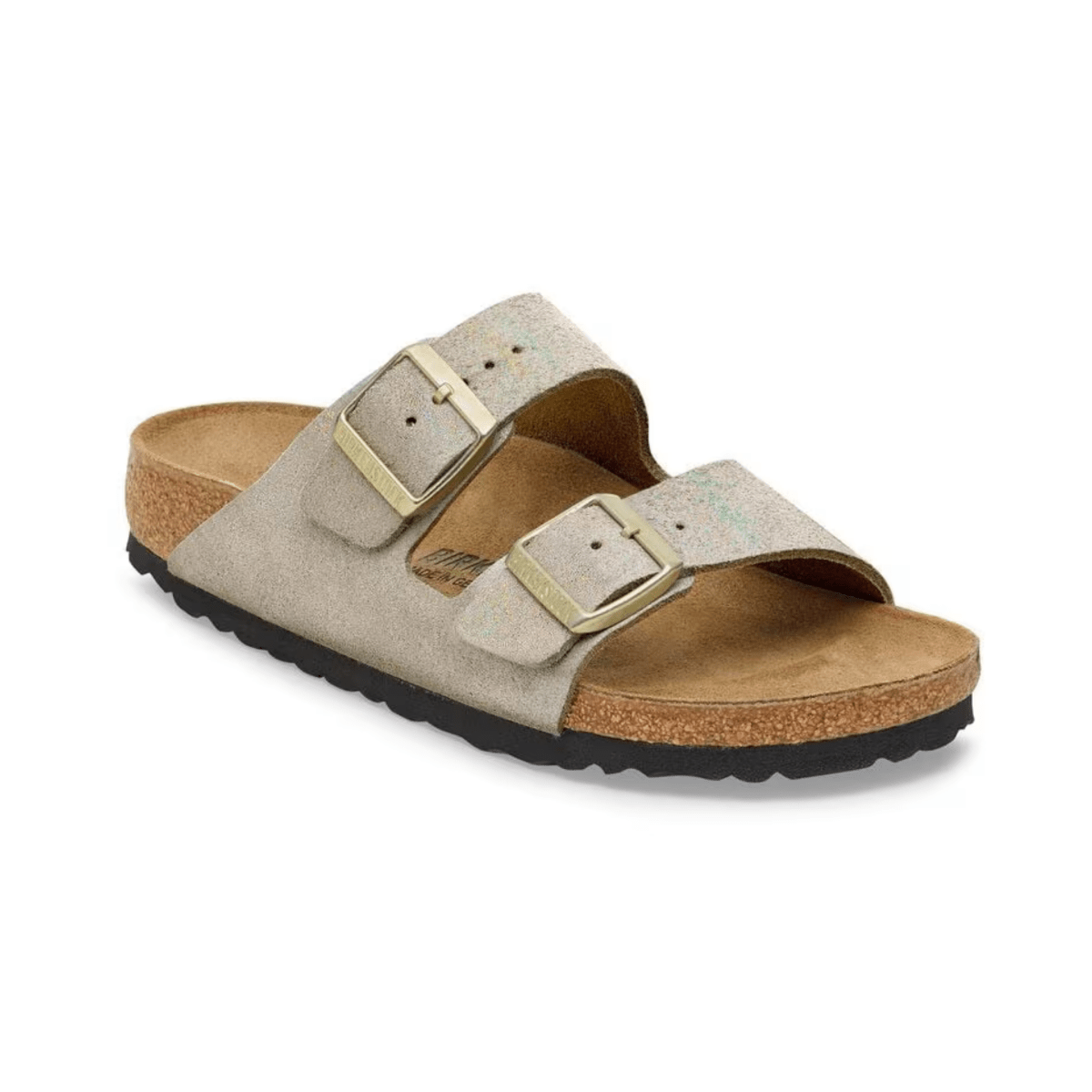 Birkenstock Women's Arizona Shimmering Taupe Suede Leather - 9023322 - Tip Top Shoes of New York