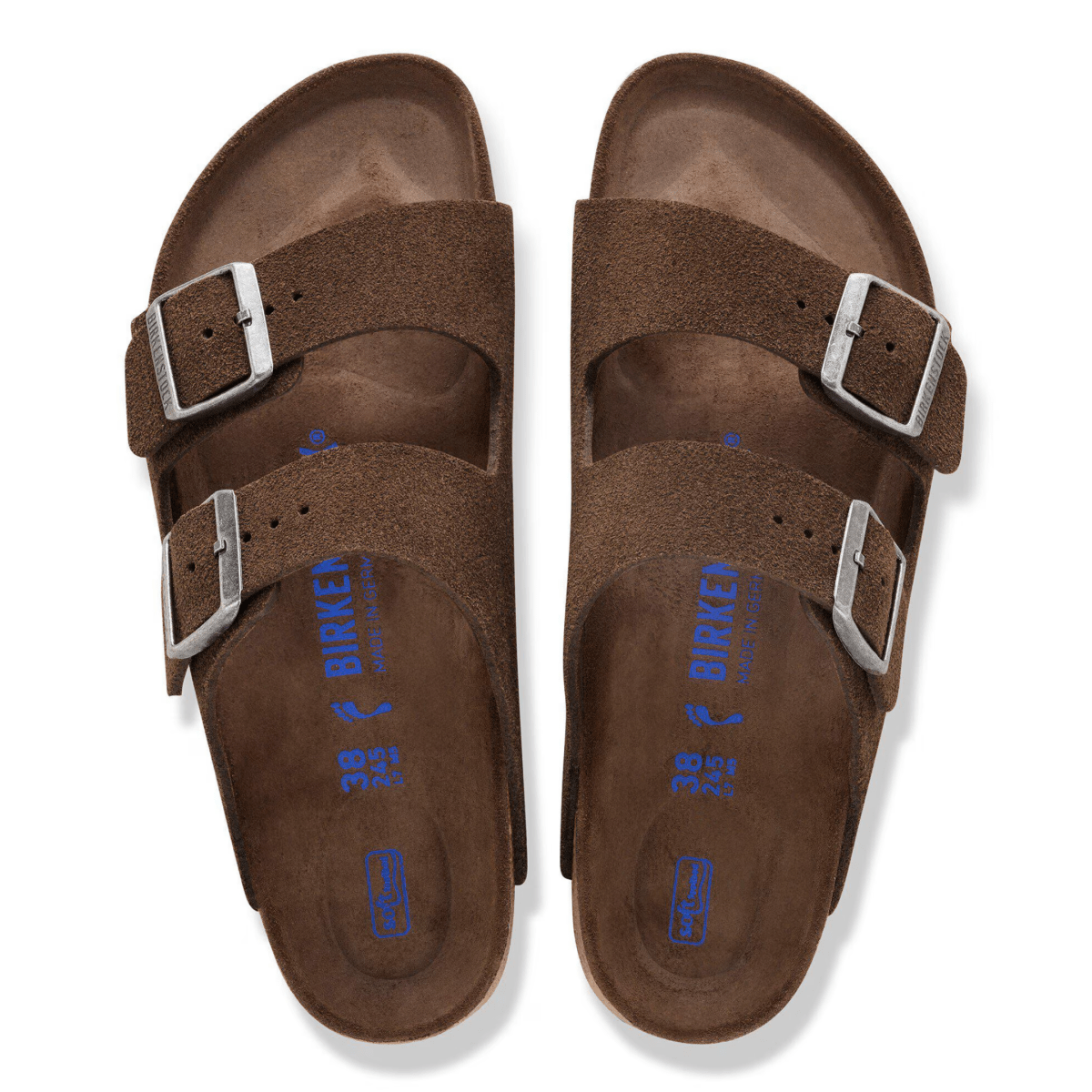 Birkenstock Women's Arizona Soft Footbed Carafe Tonal Suede - 9028712 - Tip Top Shoes of New York