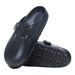 Birkenstock Women's Boston Exquisite Black Leather - 9013744 - Tip Top Shoes of New York