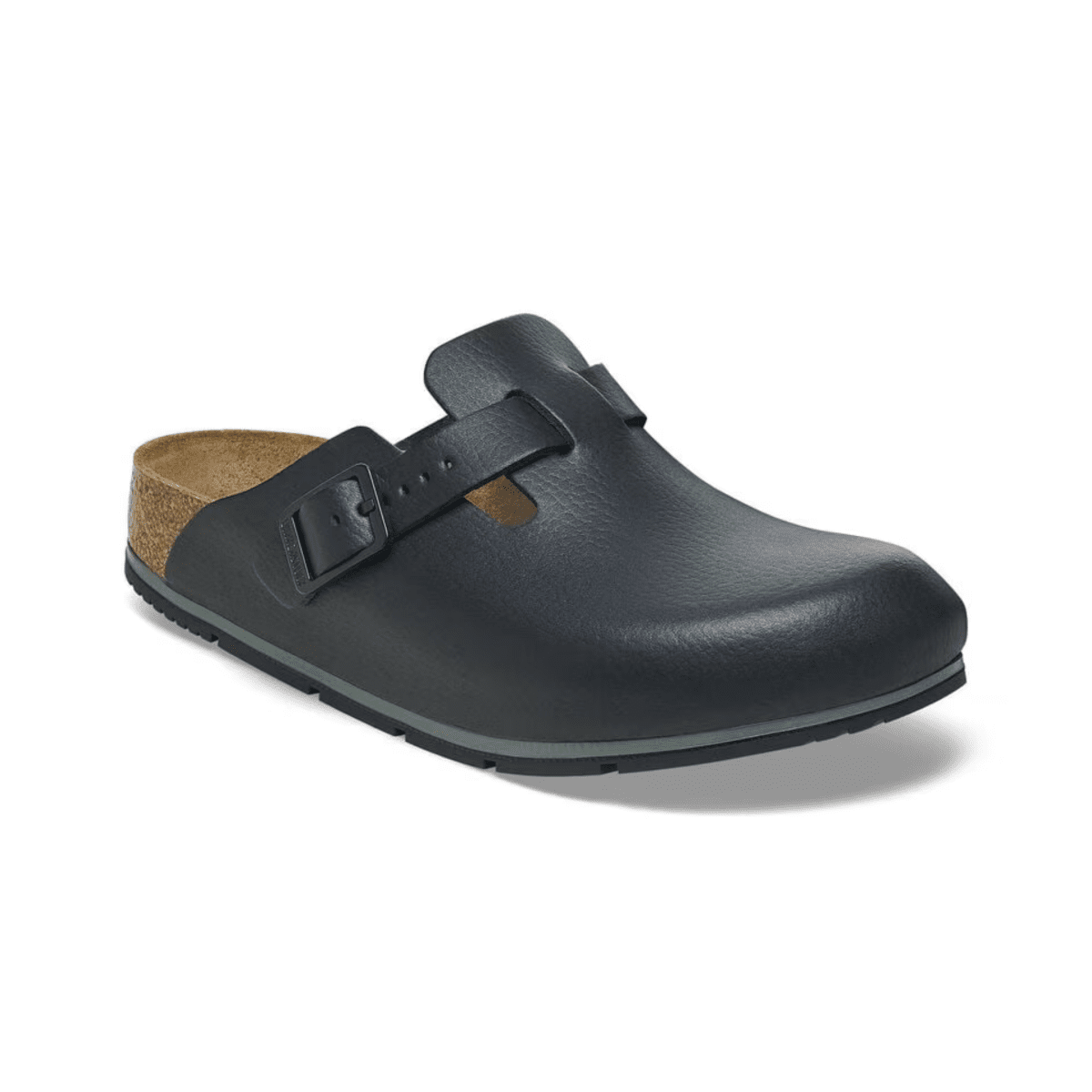 Birkenstock Women's Boston Professional Black Leather - 11017533 - Tip Top Shoes of New York
