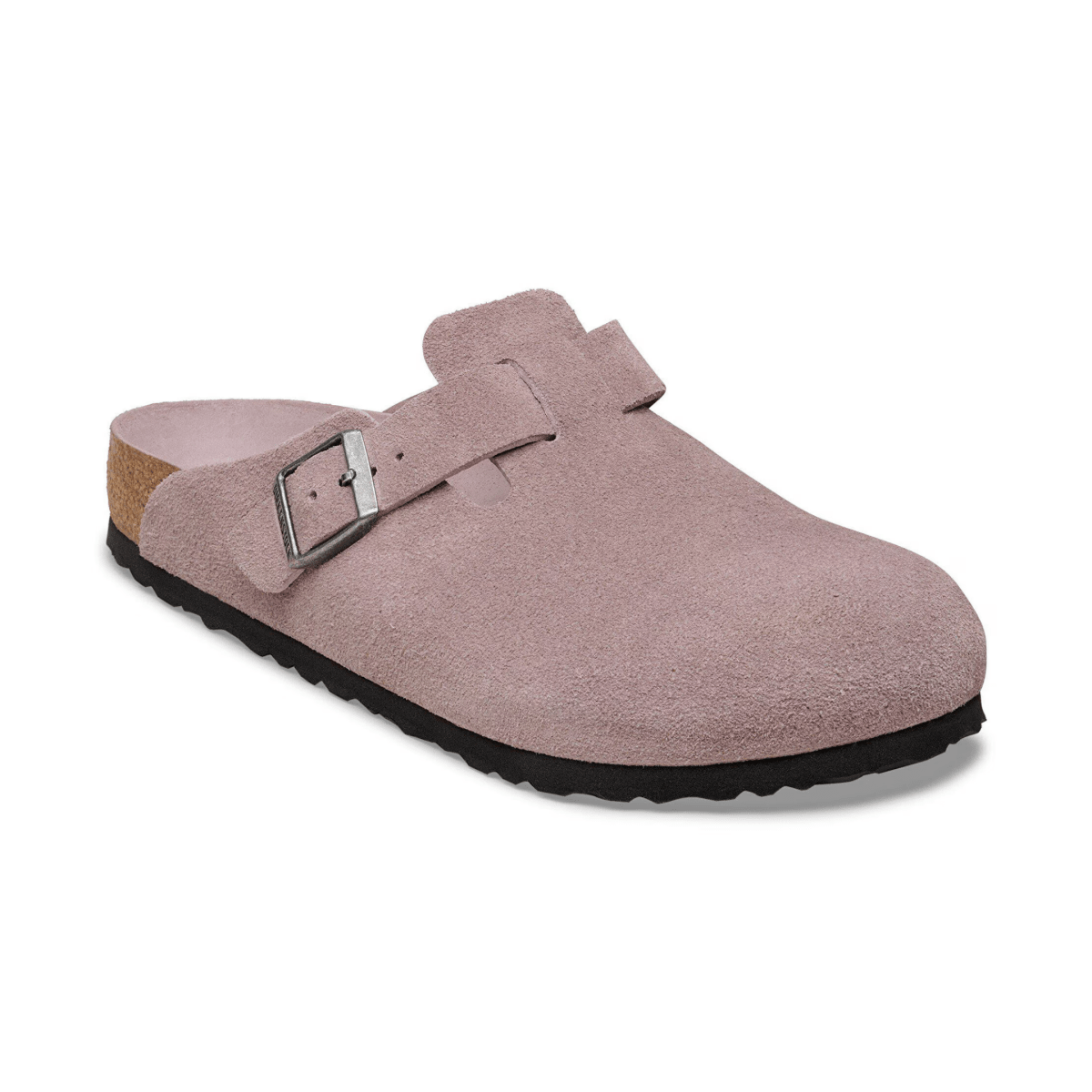 Birkenstock Women's Boston Soft Footbed Faded Purple Suede - 9028774 - Tip Top Shoes of New York