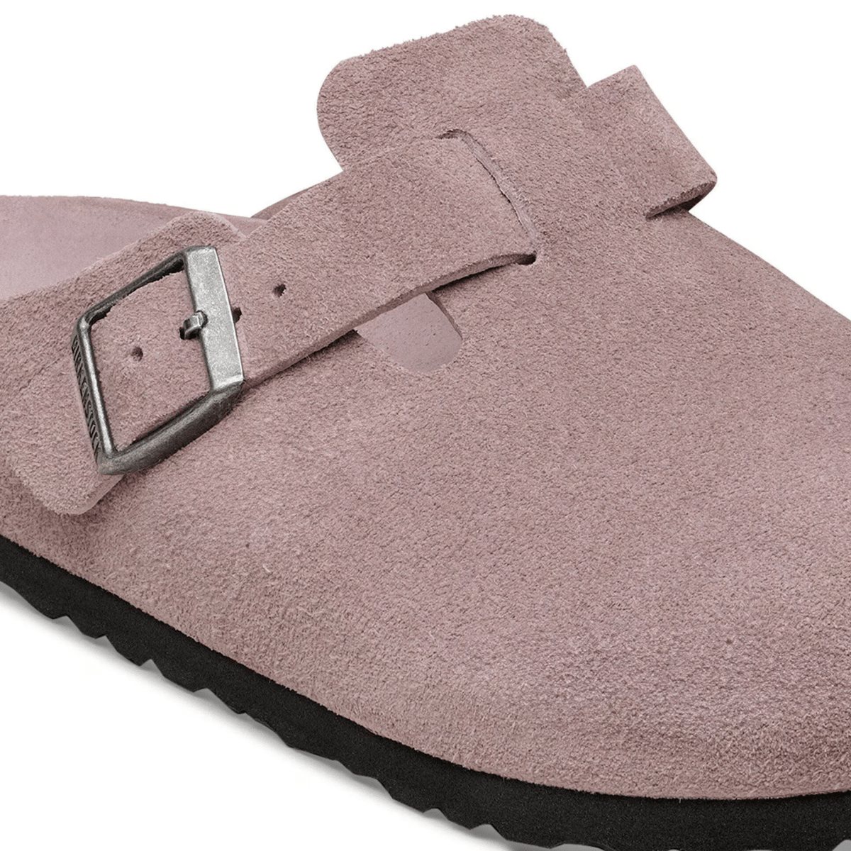 Birkenstock Women's Boston Soft Footbed Faded Purple Suede - 9028774 - Tip Top Shoes of New York
