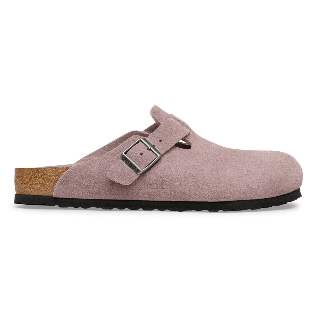 Birkenstock Women's Boston Soft Footbed Faded Purple Suede - 9028774 - Tip Top Shoes of New York