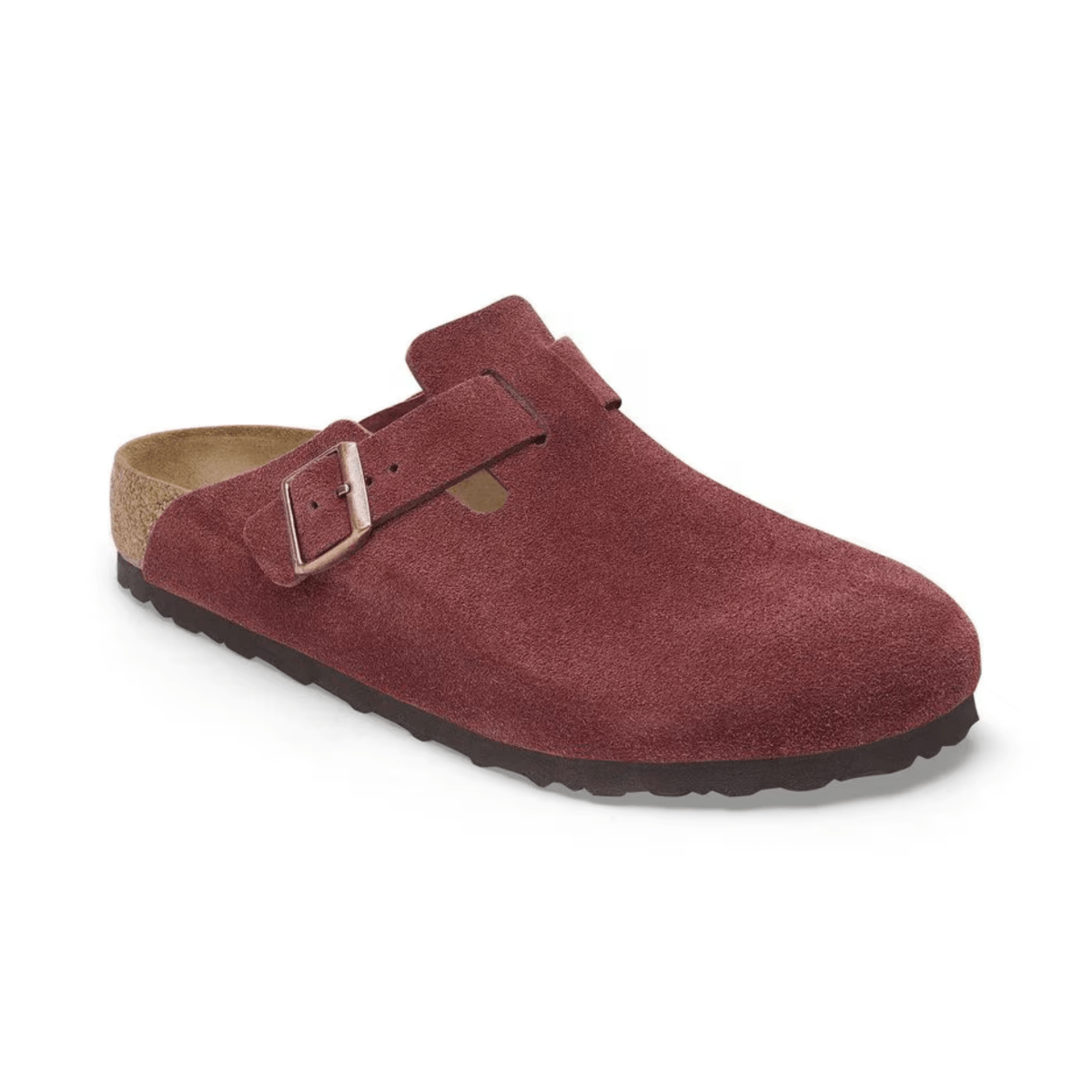 Birkenstock Women's Boston Zinfandel Suede Leather - 9023343 - Tip Top Shoes of New York