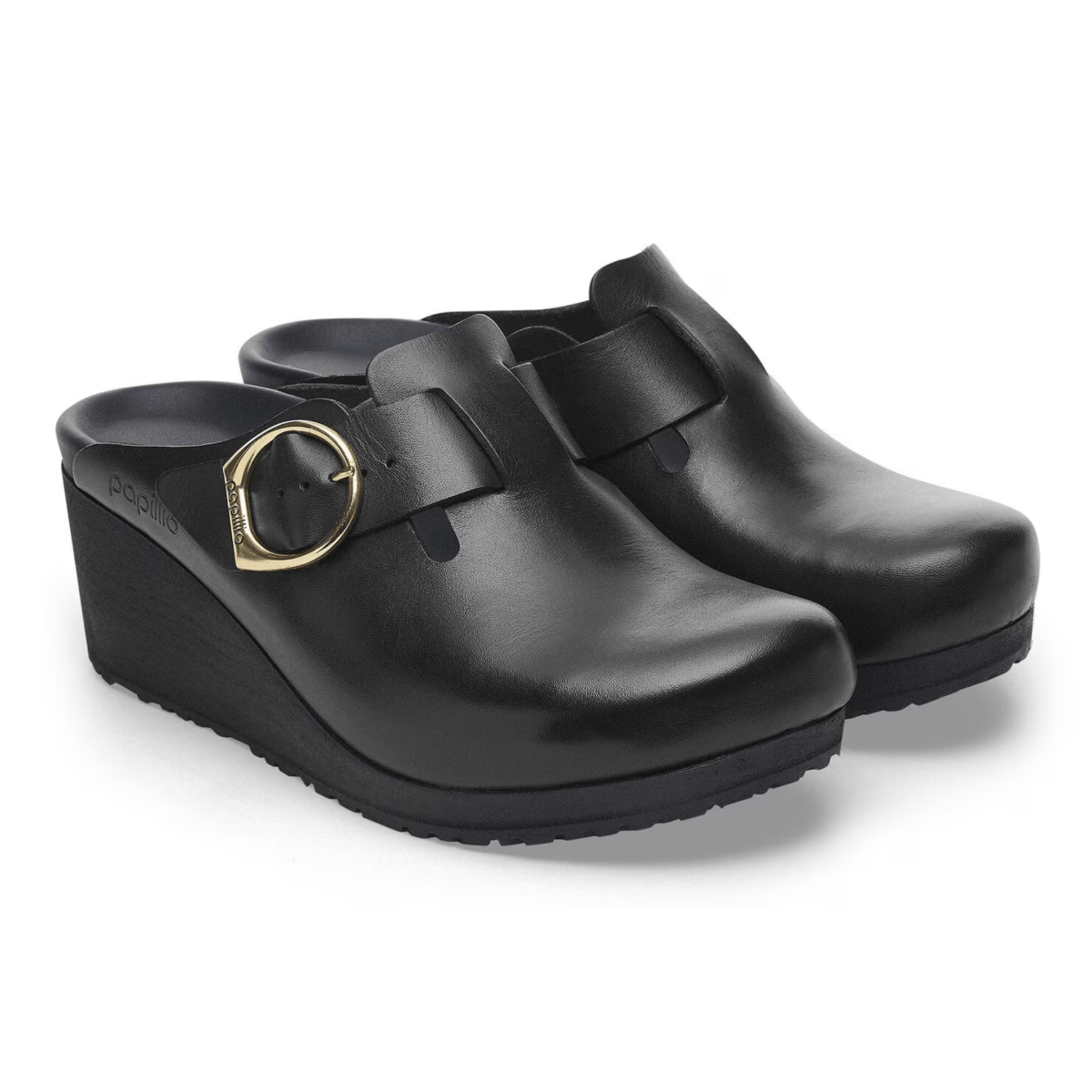 Birkenstock Women's Fanny Ring - Buckle Black Leather - 9023493 - Tip Top Shoes of New York