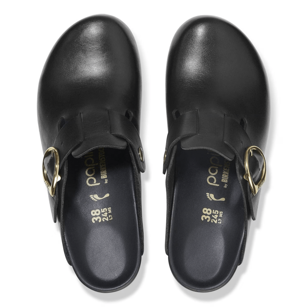 Birkenstock Women's Fanny Ring - Buckle Black Leather - 9023493 - Tip Top Shoes of New York