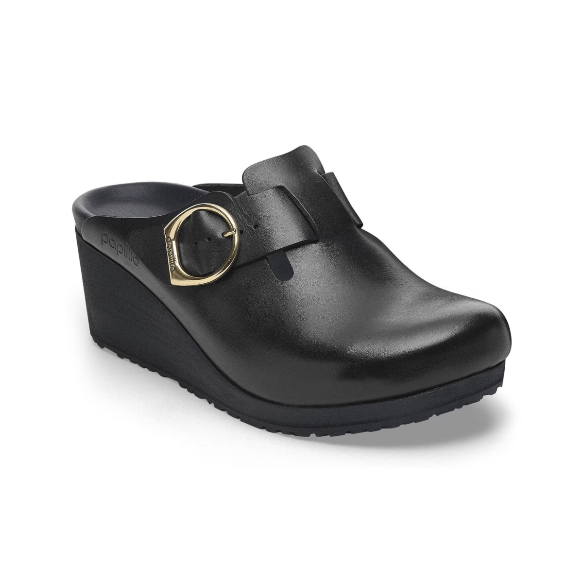 Birkenstock Women's Fanny Ring - Buckle Black Leather - 9023493 - Tip Top Shoes of New York