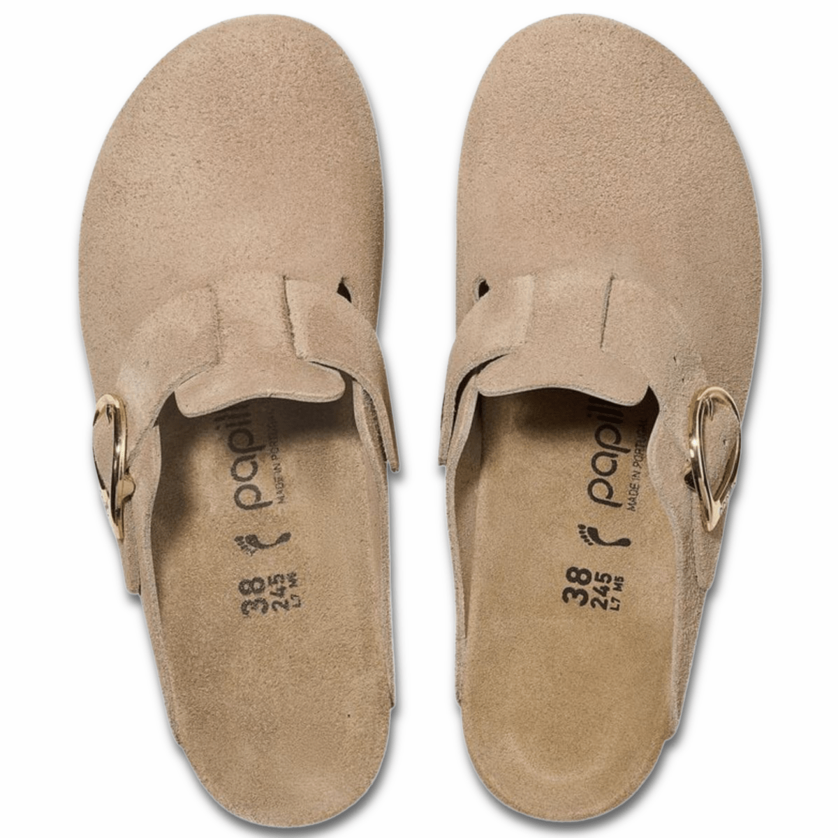 Birkenstock Women's Fanny Warm Sand Suede Leather - 9016553 - Tip Top Shoes of New York