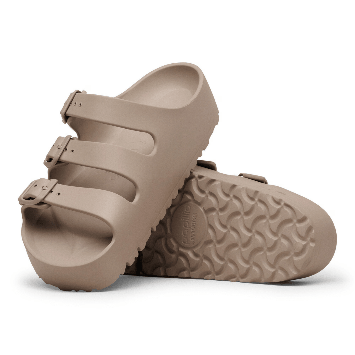 Birkenstock Women's Florida Flex Platform EVA Grey Taupe - 9028886 - Tip Top Shoes of New York