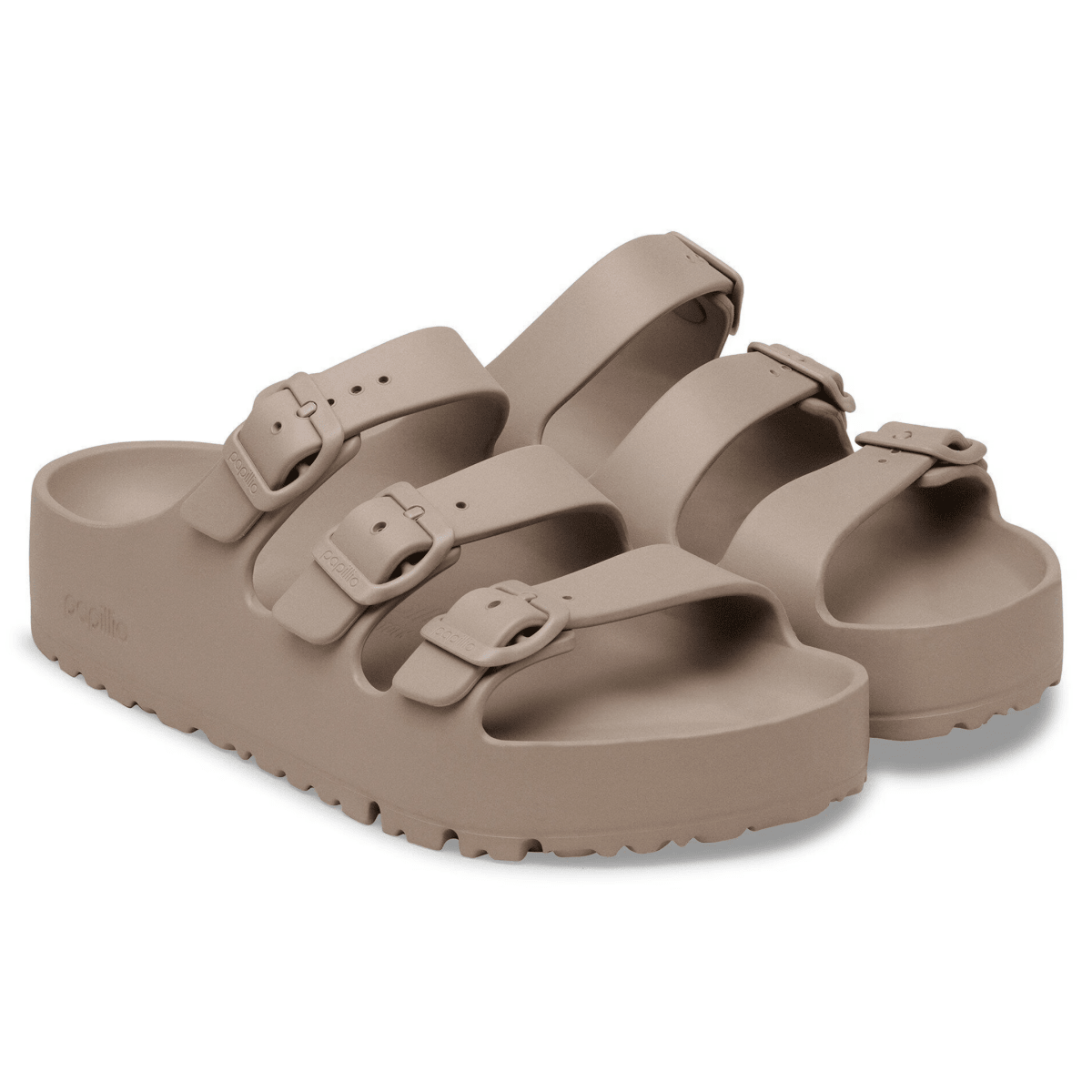 Birkenstock Women's Florida Flex Platform EVA Grey Taupe - 9028886 - Tip Top Shoes of New York