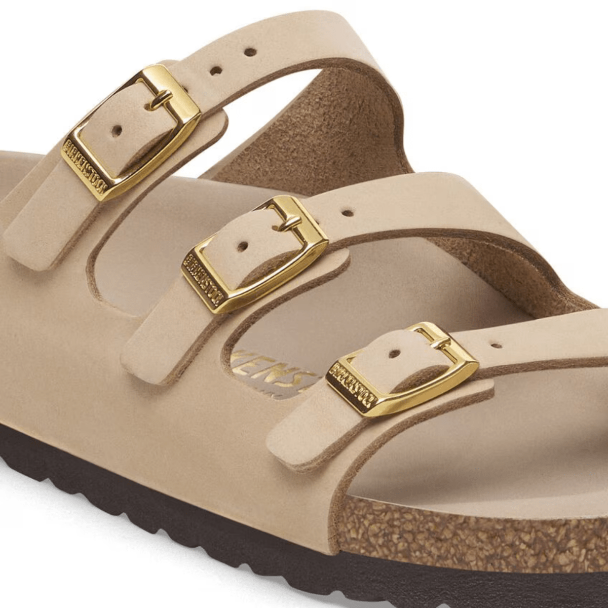 Birkenstock Women's Florida Sandcastle Nubuck - 9019848 - Tip Top Shoes of New York