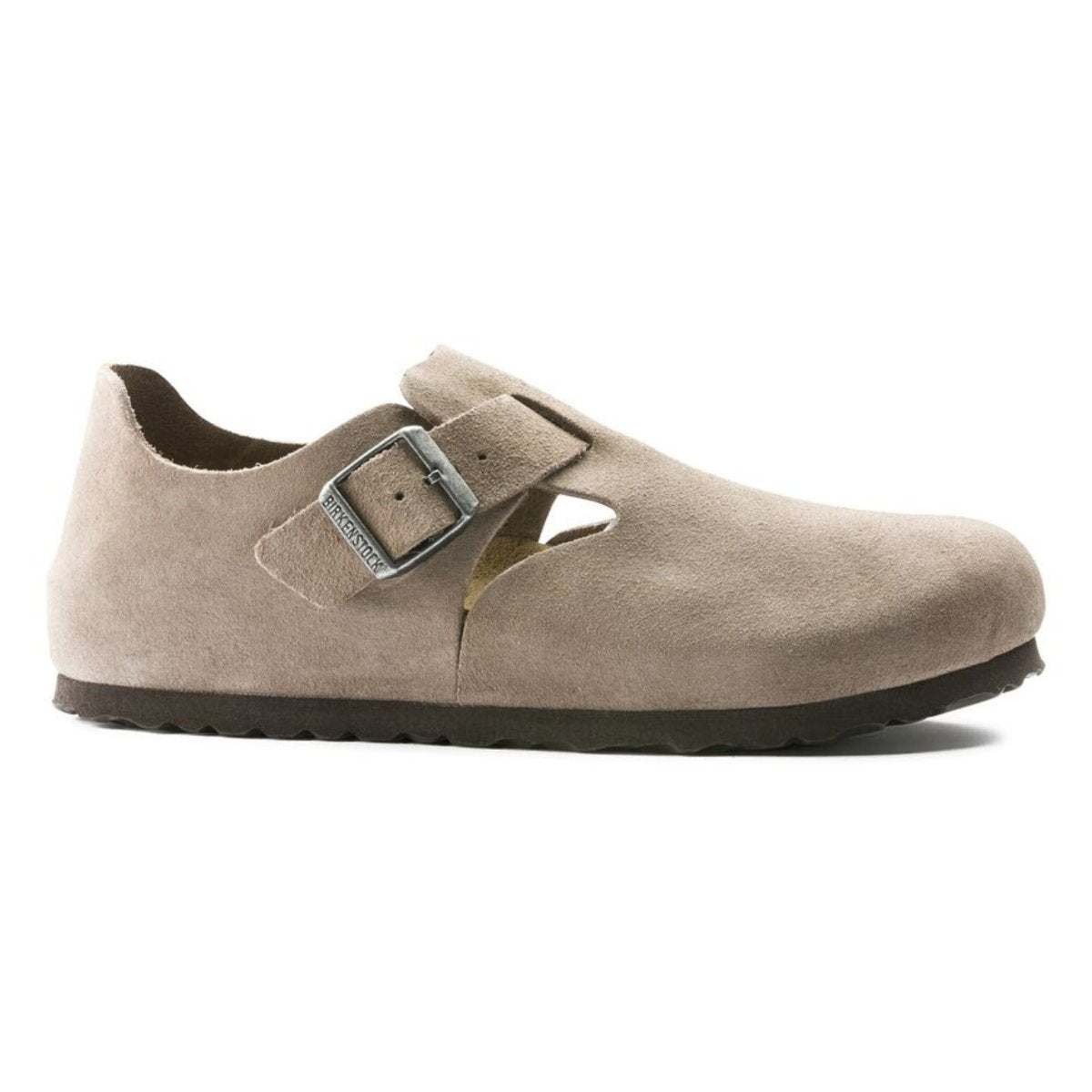 Birkenstock Women's London Taupe Suede — Tip Top Shoes of New York