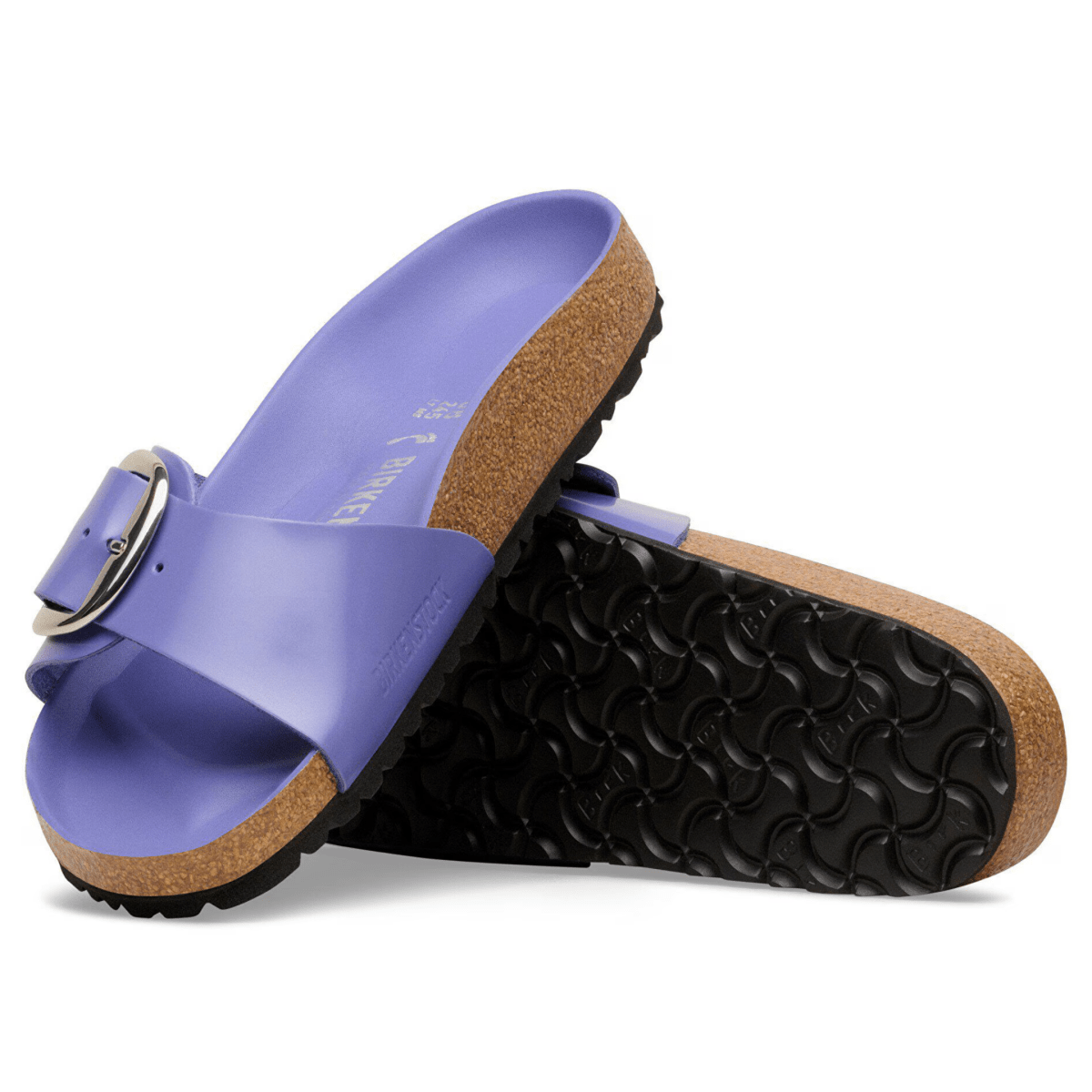Birkenstock Women's Madrid Big Buckle High - Shine Purple Dusk - 9028928 - Tip Top Shoes of New York