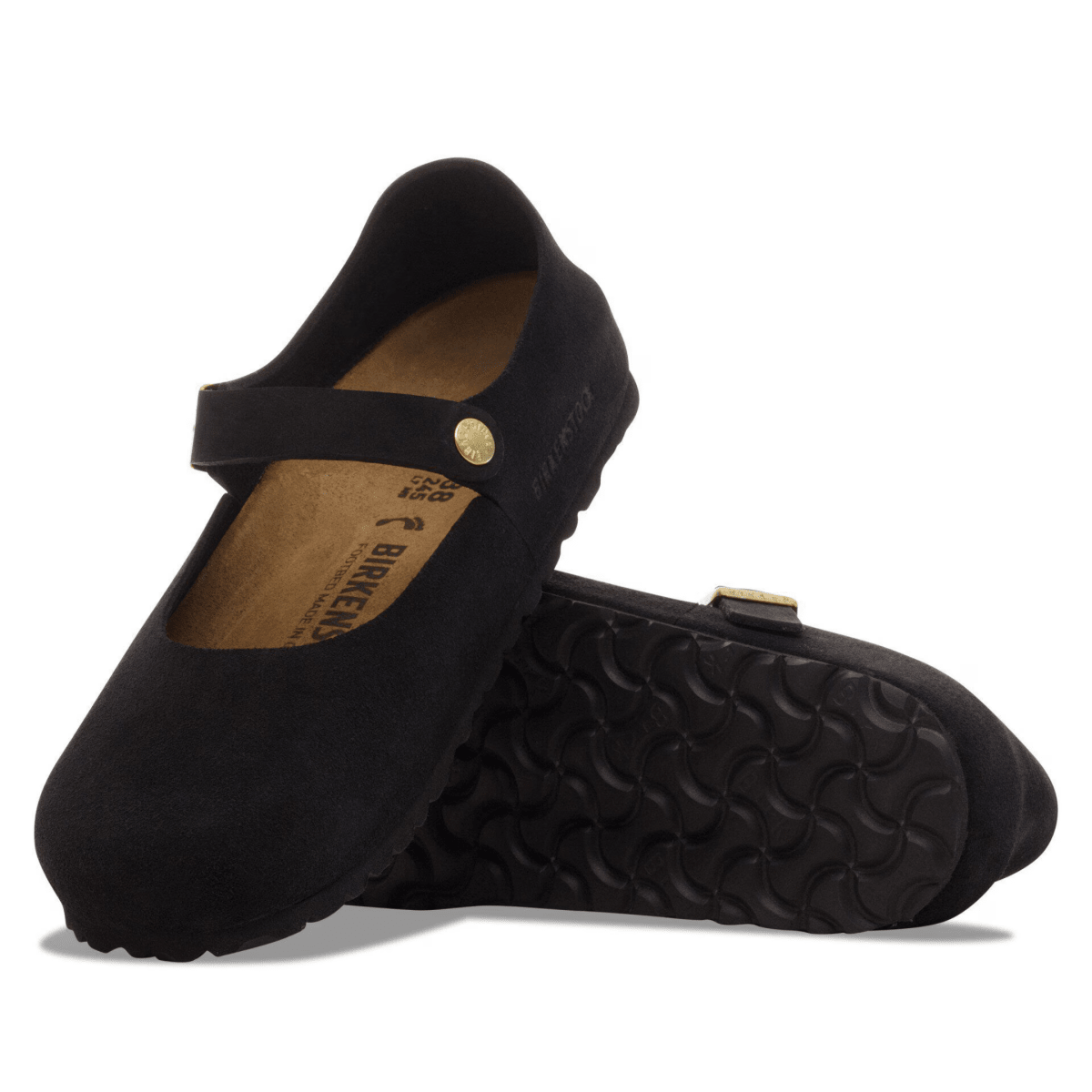 Birkenstock Women's Mantova Black Suede - 9028823 - Tip Top Shoes of New York