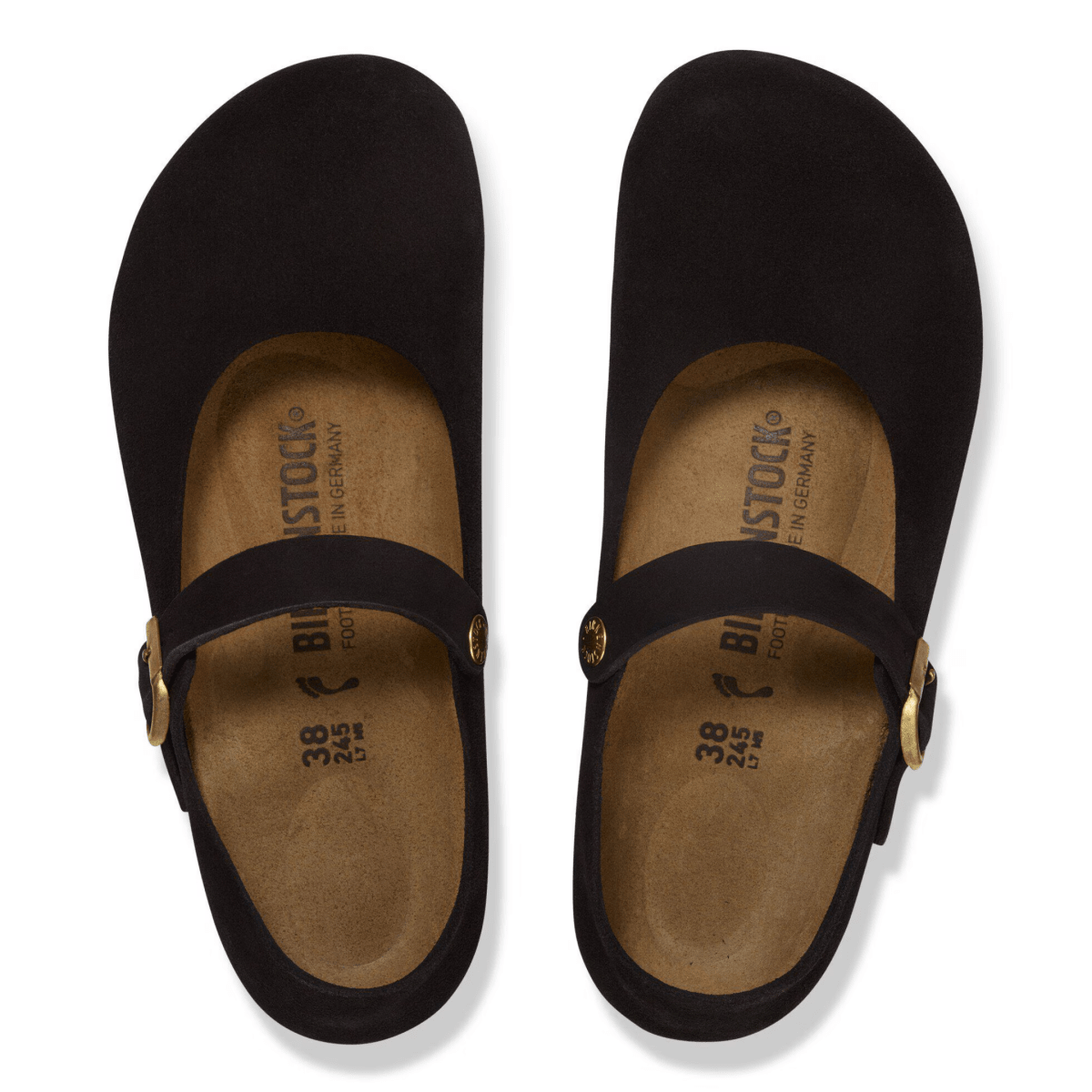Birkenstock Women's Mantova Black Suede - 9028823 - Tip Top Shoes of New York