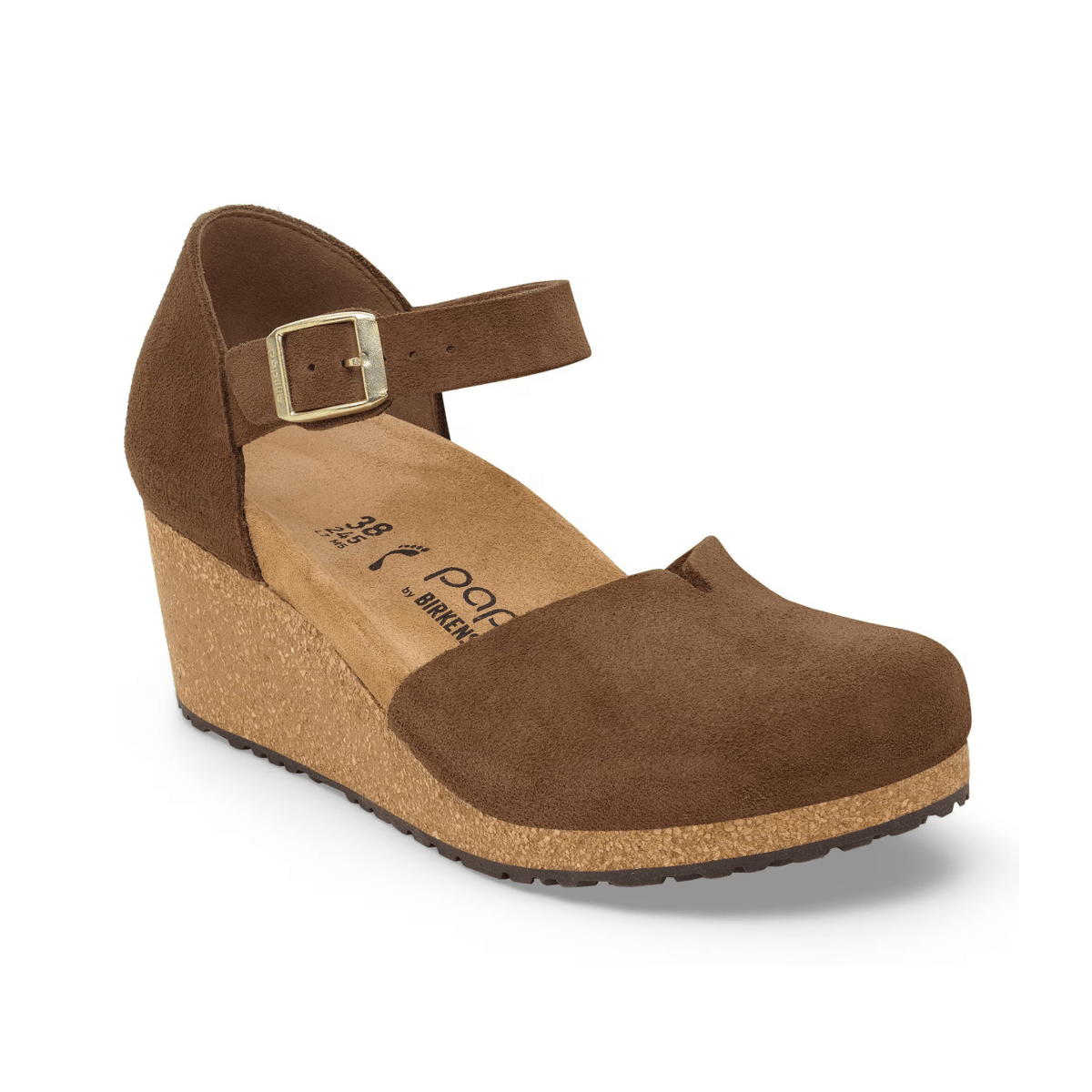 Birkenstock Women's Mary Dark Tea Suede - 9023448 - Tip Top Shoes of New York