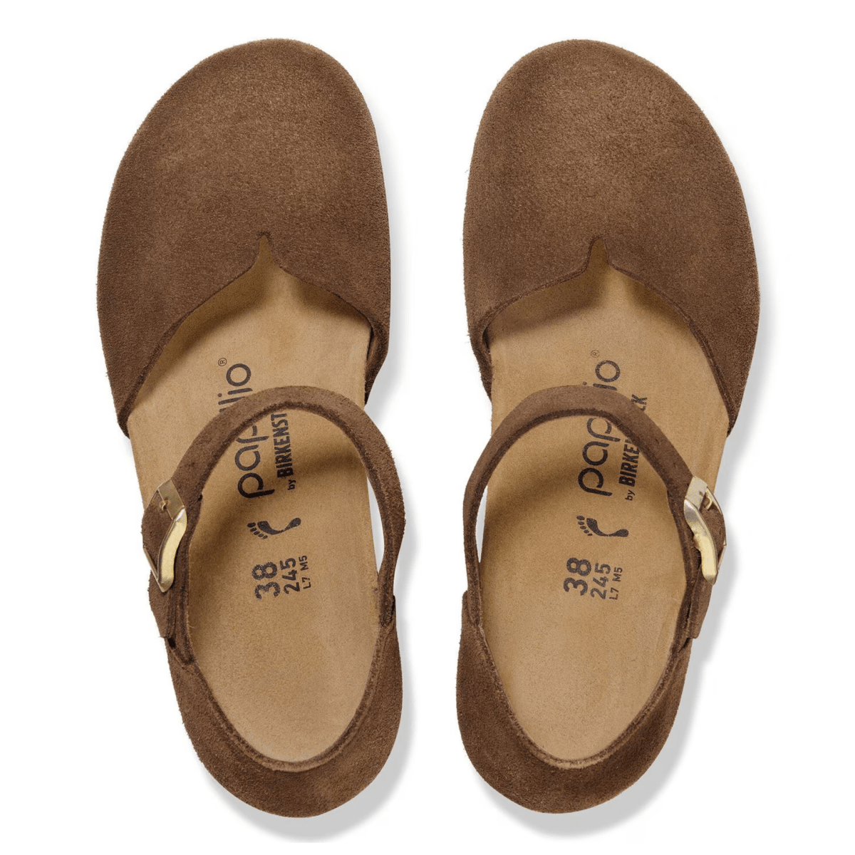Birkenstock Women's Mary Dark Tea Suede - 9023448 - Tip Top Shoes of New York