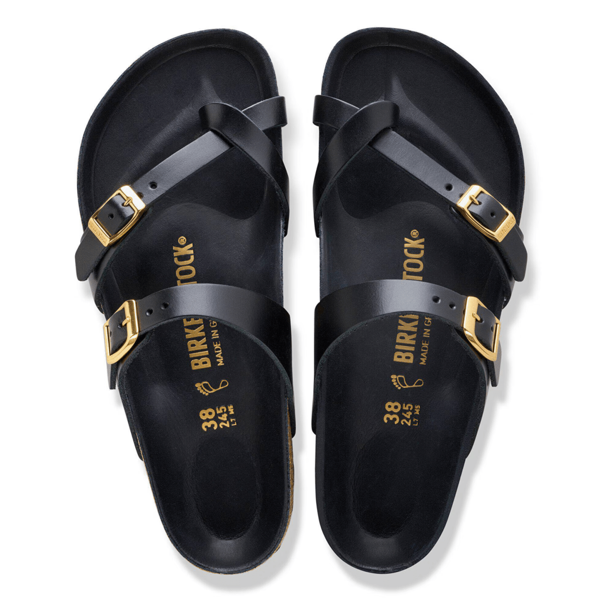 Birkenstock Women's Mayari Black Leather - 9028900 - Tip Top Shoes of New York
