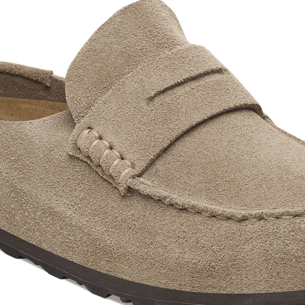 Birkenstock Women's Naples Wrapped Taupe Suede - 11017455 - Tip Top Shoes of New York