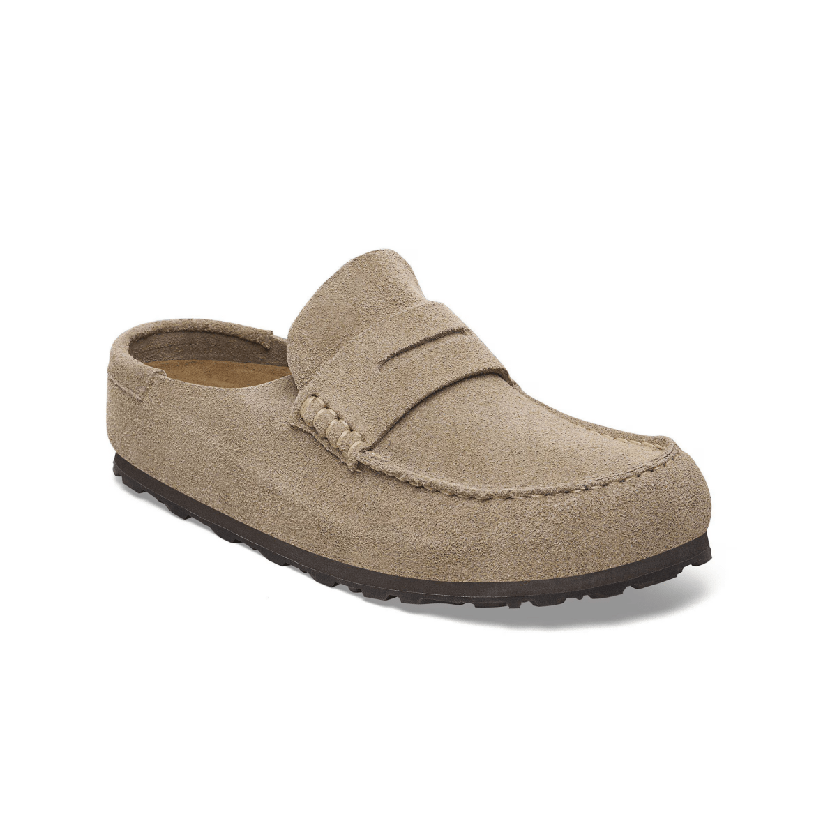 Birkenstock Women's Naples Wrapped Taupe Suede - 11017455 - Tip Top Shoes of New York