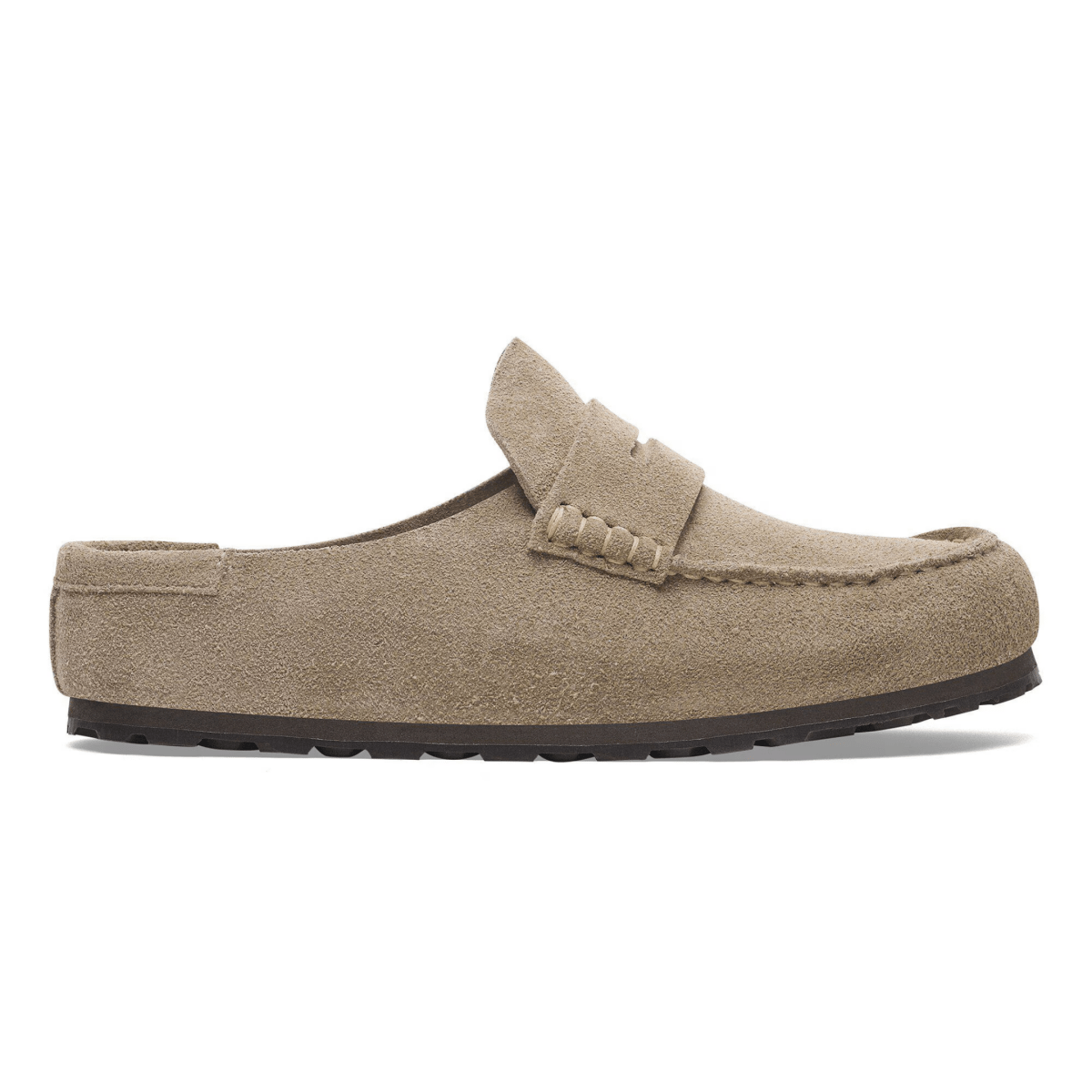 Birkenstock Women's Naples Wrapped Taupe Suede - 11017455 - Tip Top Shoes of New York