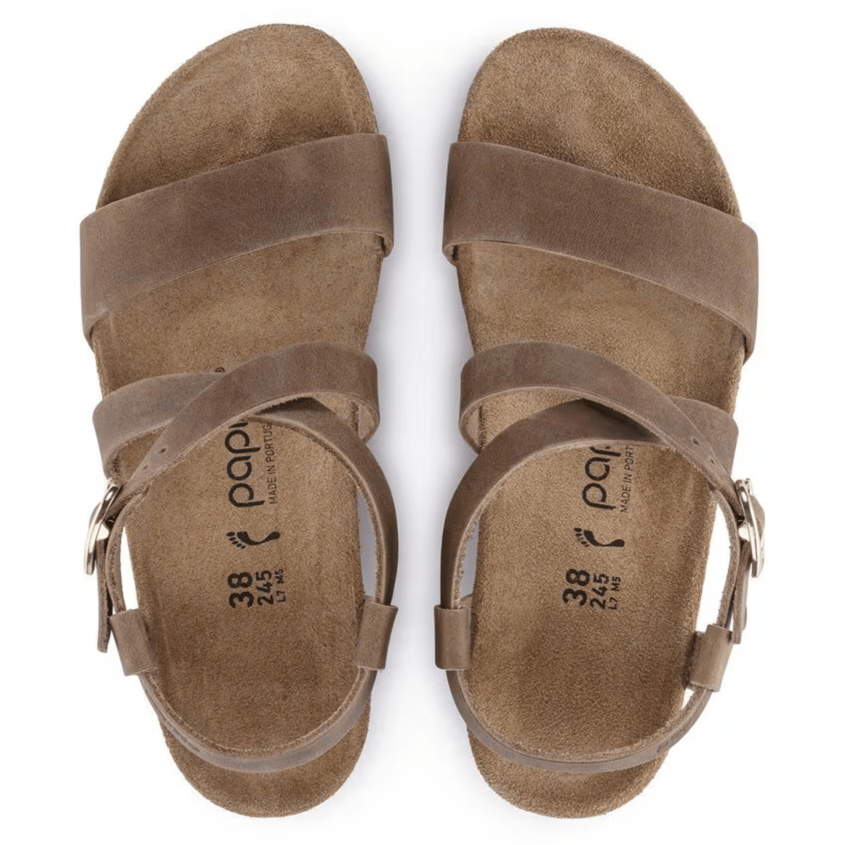 Birkenstock Women's Sibyl Ring - Buckle Oiled Leather Cognac - 9020113 - Tip Top Shoes of New York