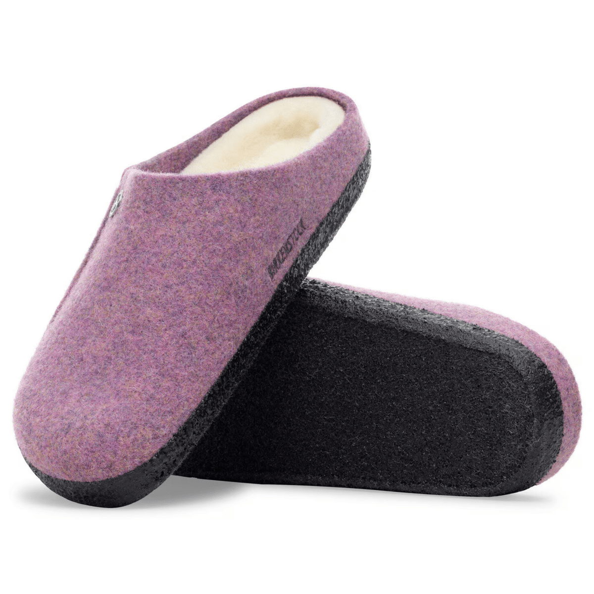 Birkenstock Women's Zermatt Shearling Mauve Wool Felt - 9023419 - Tip Top Shoes of New York