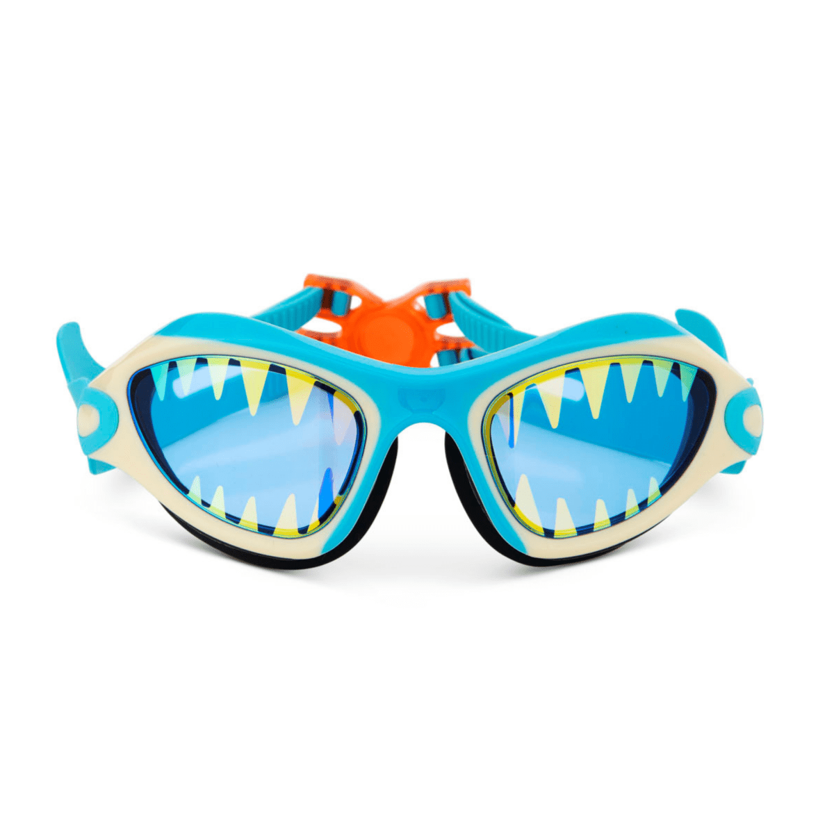 Bling 2o Boys' Megamouth Black/Blue/Teal Swim Goggles - 5024850 - Tip Top Shoes of New York
