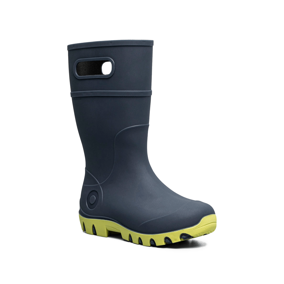Bogs Kids Essential Rain Tall Navy/Yellow Waterproof - 1111706 - Tip Top Shoes of New York