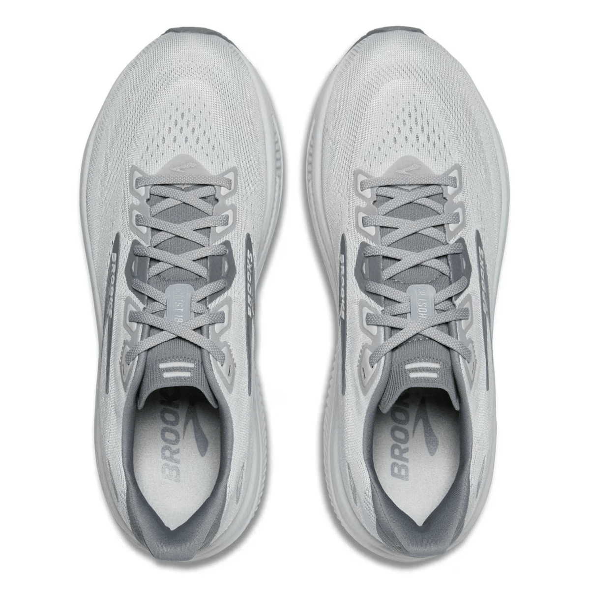 Brooks Men's Ghost 18 Primer Grey/Oyster/Mushroom - 11021410 - Tip Top Shoes of New York