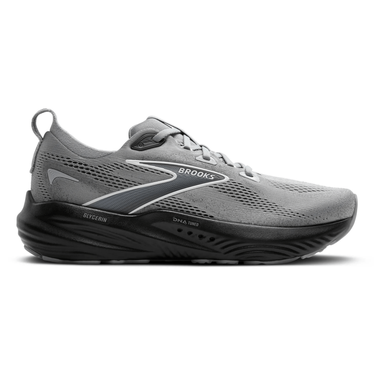 Brooks Men's Glycerine 22 Primer Gray/Ebony/Bluewash - 10058164 - Tip Top Shoes of New York