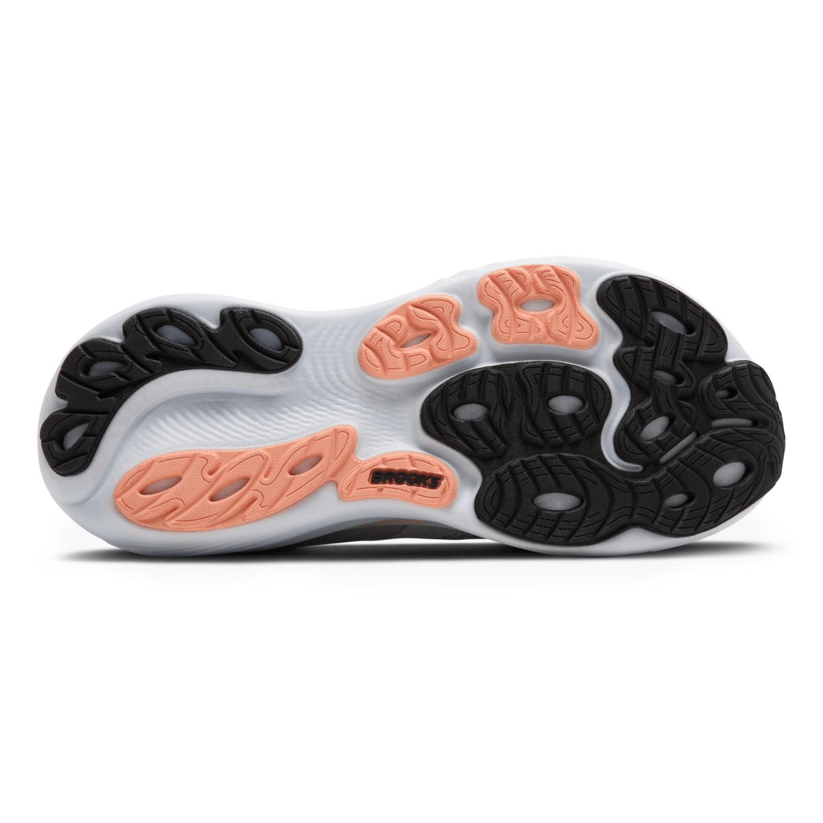 Brooks Women's Adrenaline GTS 25 Grey/Blackened Pearl/Coral - 11000920 - Tip Top Shoes of New York