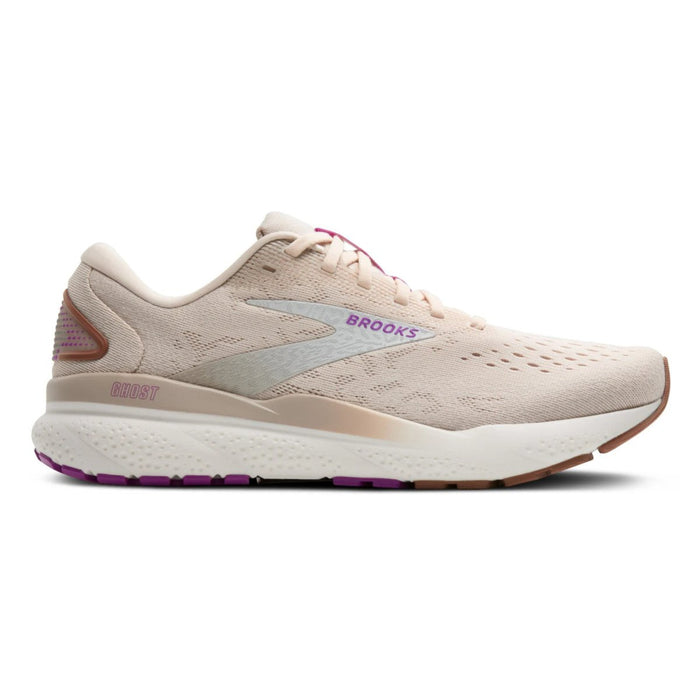 Brooks Women's Ghost 16 Almond Peach/Coconut/Purple - 10058126 - Tip Top Shoes of New York