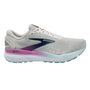 Brooks Women's Ghost 16 White/Grey/Estate Blue - 10050322 - Tip Top Shoes of New York