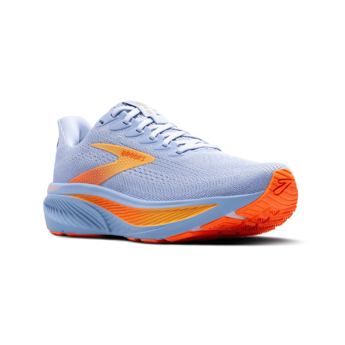 Brooks Women's Ghost 17 Blue Heron/White/Orange - 11000857 - Tip Top Shoes of New York