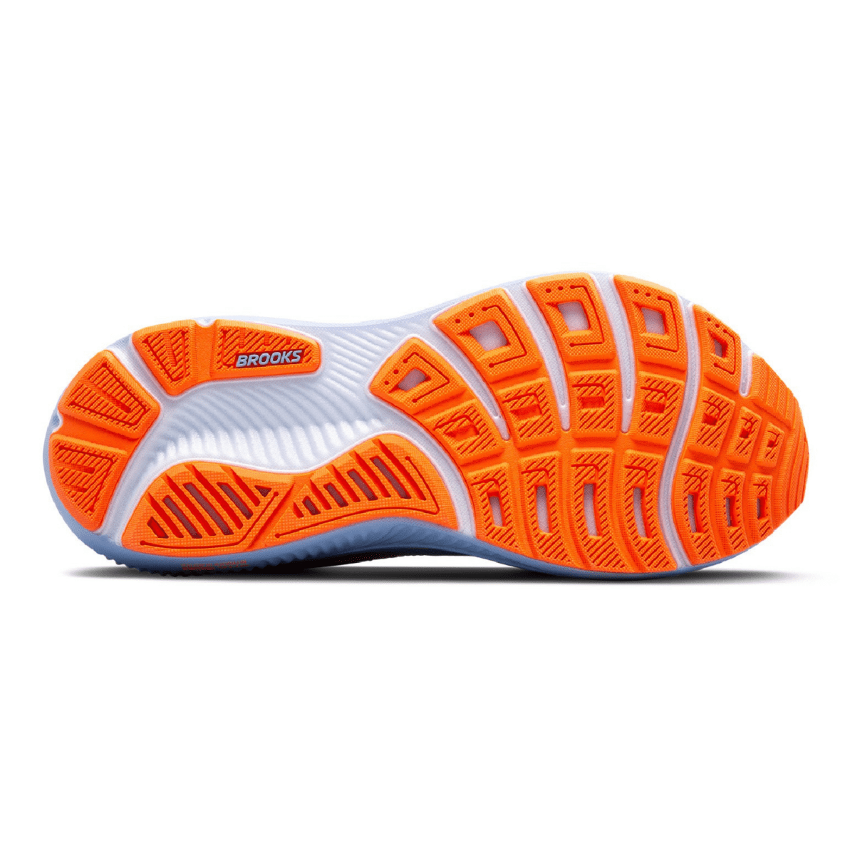 Brooks Women's Ghost 17 Blue Heron/White/Orange - 11000857 - Tip Top Shoes of New York