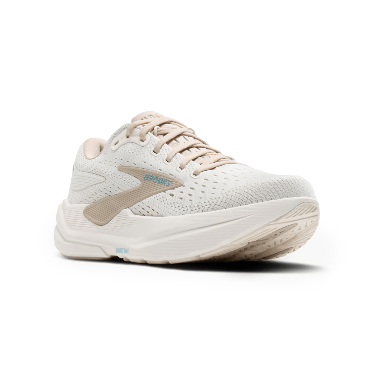 Brooks Women's Ghost Max 3 Coconut/Chateau Grey/Blue - 11032580 - Tip Top Shoes of New York