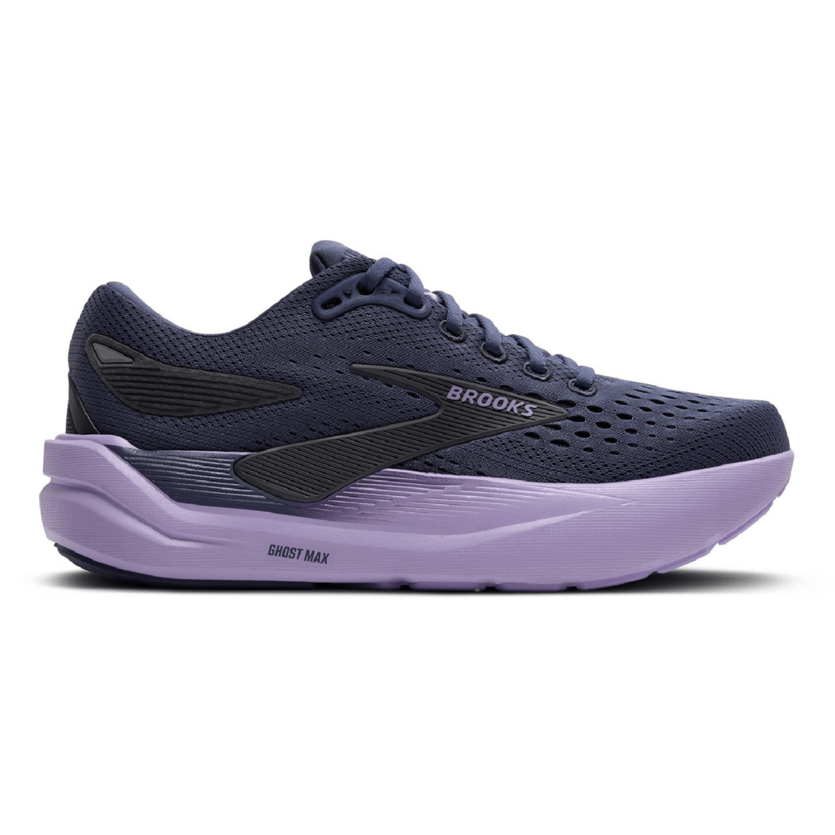 Brooks Women's Ghost Max 3 Nightshadow/Ebony/Purple - 11000902 - Tip Top Shoes of New York