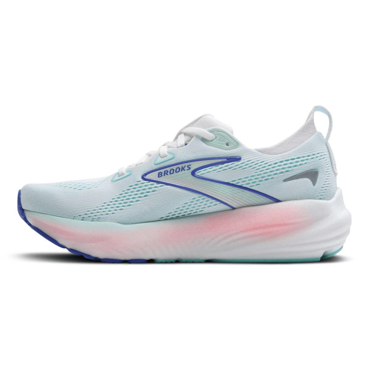 Brooks Women's Glycerine 22 White/Limpet Shell/Amparo Blue - 10058069 - Tip Top Shoes of New York