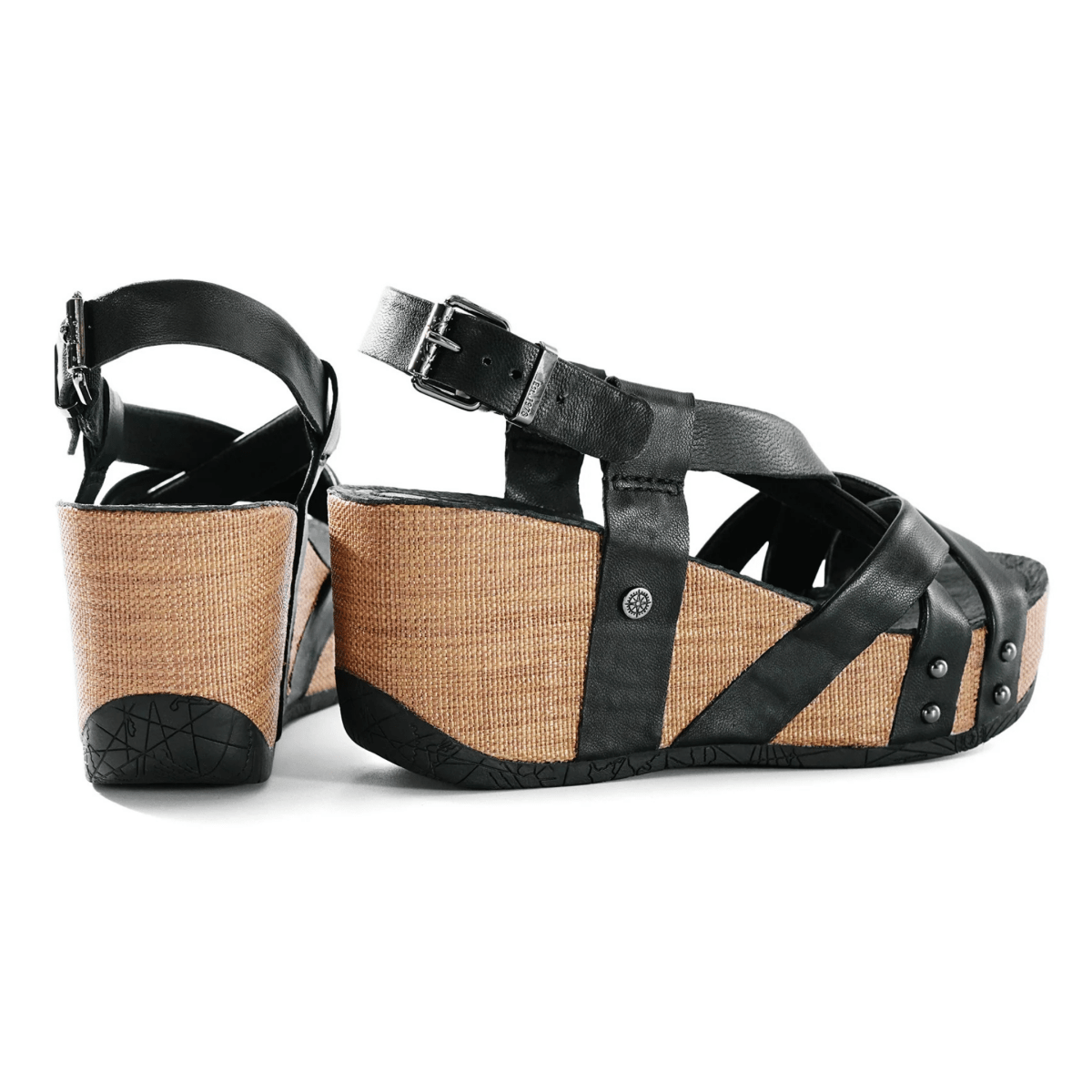 Bussola Women’s Ffion Black Leather - 9030056 - Tip Top Shoes of New York