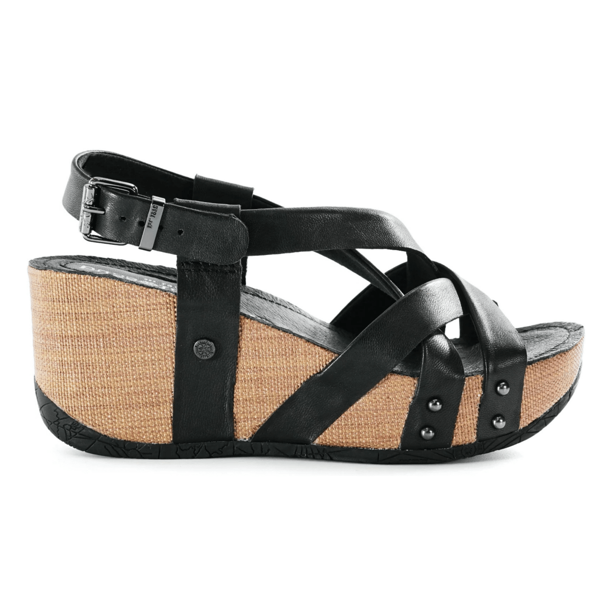 Bussola Women’s Ffion Black Leather - 9030056 - Tip Top Shoes of New York