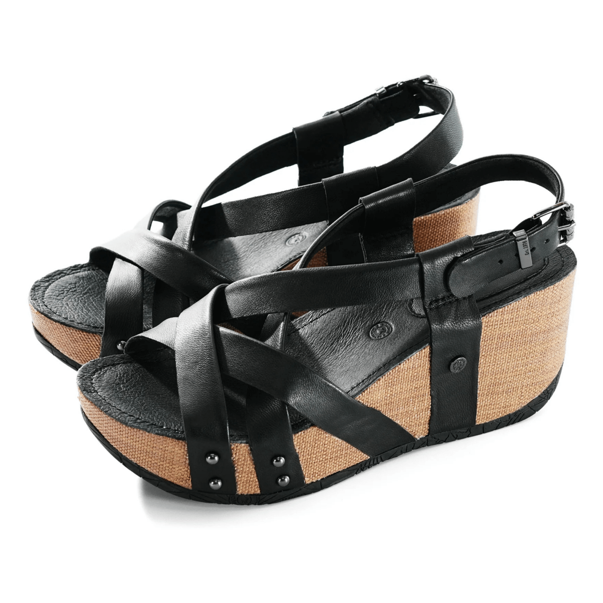 Bussola Women’s Ffion Black Leather - 9030056 - Tip Top Shoes of New York