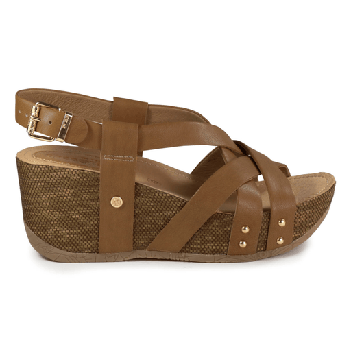 Bussola Women's Formentera Felipa Camel Leather - 9020992 - Tip Top Shoes of New York