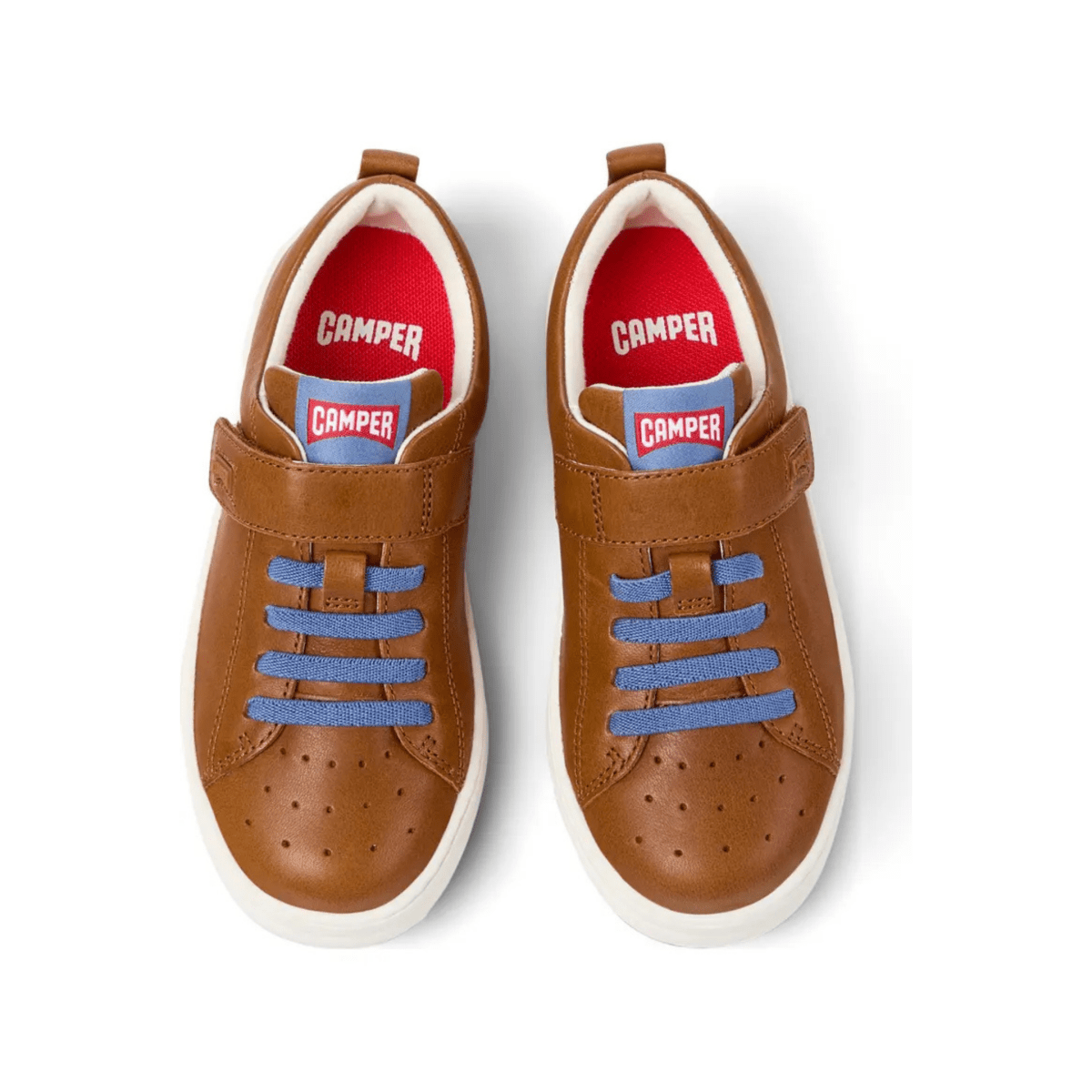 Camper Boys' Runner Brown Leather - 1094564 - Tip Top Shoes of New York