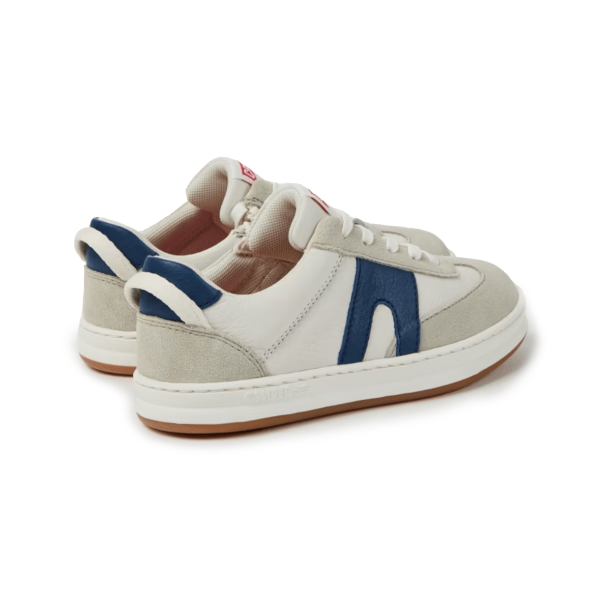Camper Boys Runner White/Blue Nubuck - 1106515 - Tip Top Shoes of New York