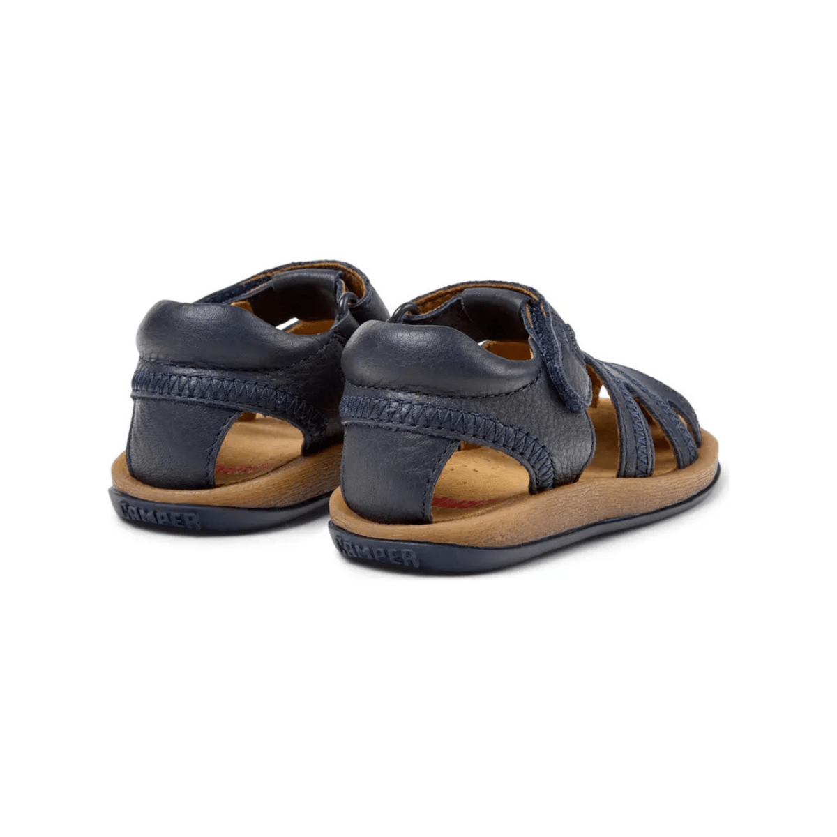 Camper Toddlers' Bicho Navy Leather Fisherman - 1094541 - Tip Top Shoes of New York