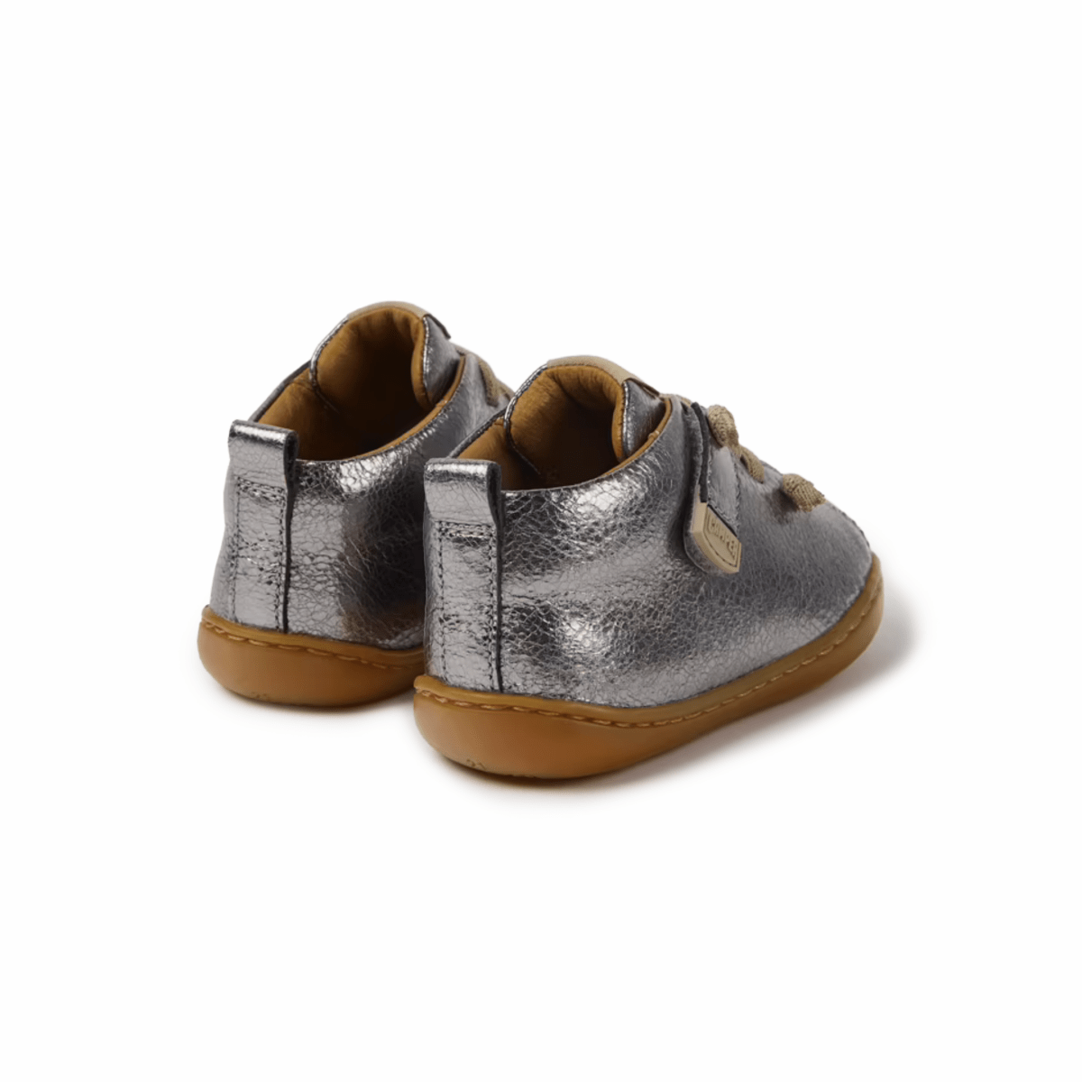 Camper Toddlers' (Sizes 21 - 23) Peu Cami Silver Leather - 1099752 - Tip Top Shoes of New York