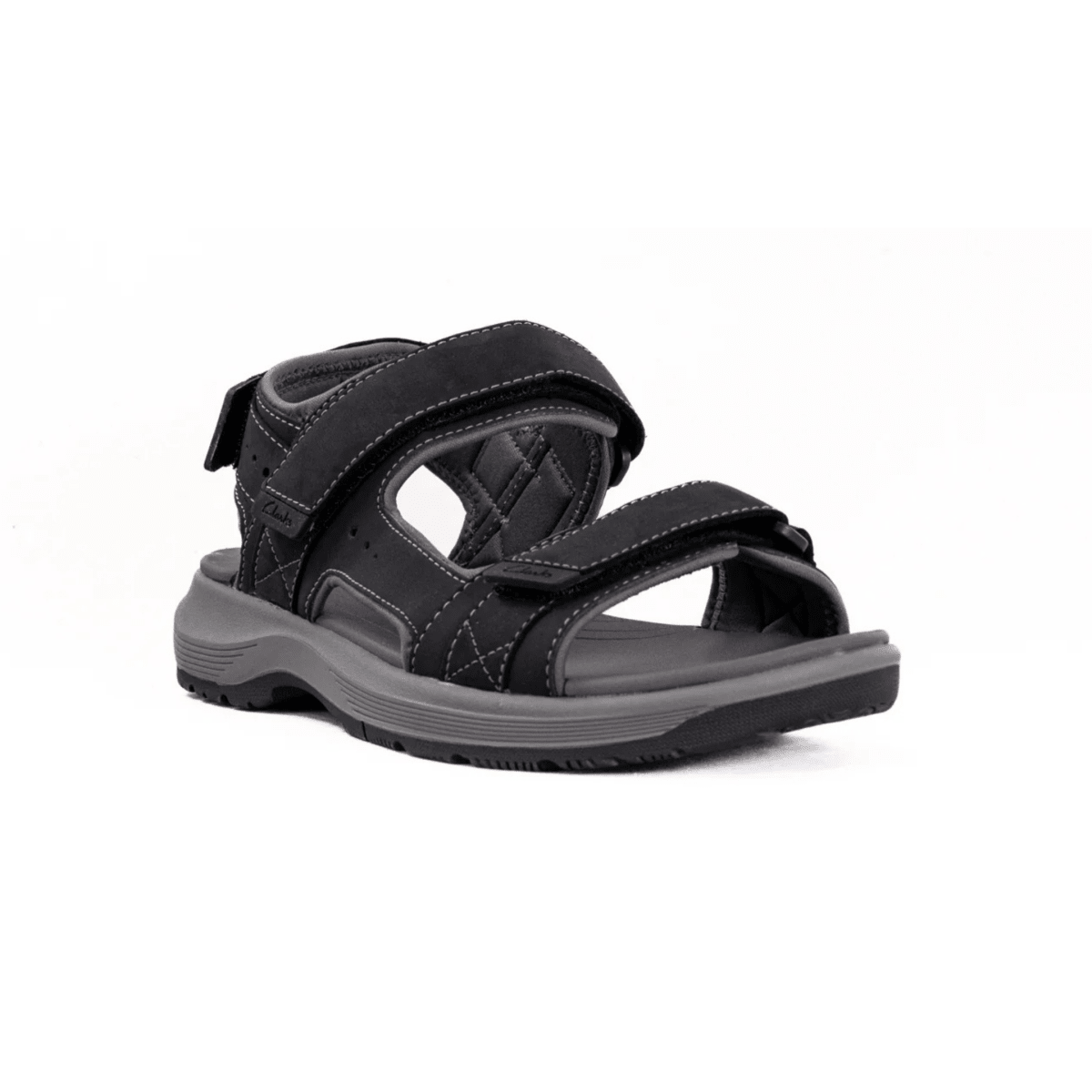 Clarks Men's Guideview Trek Black Leather - 9032427 - Tip Top Shoes of New York