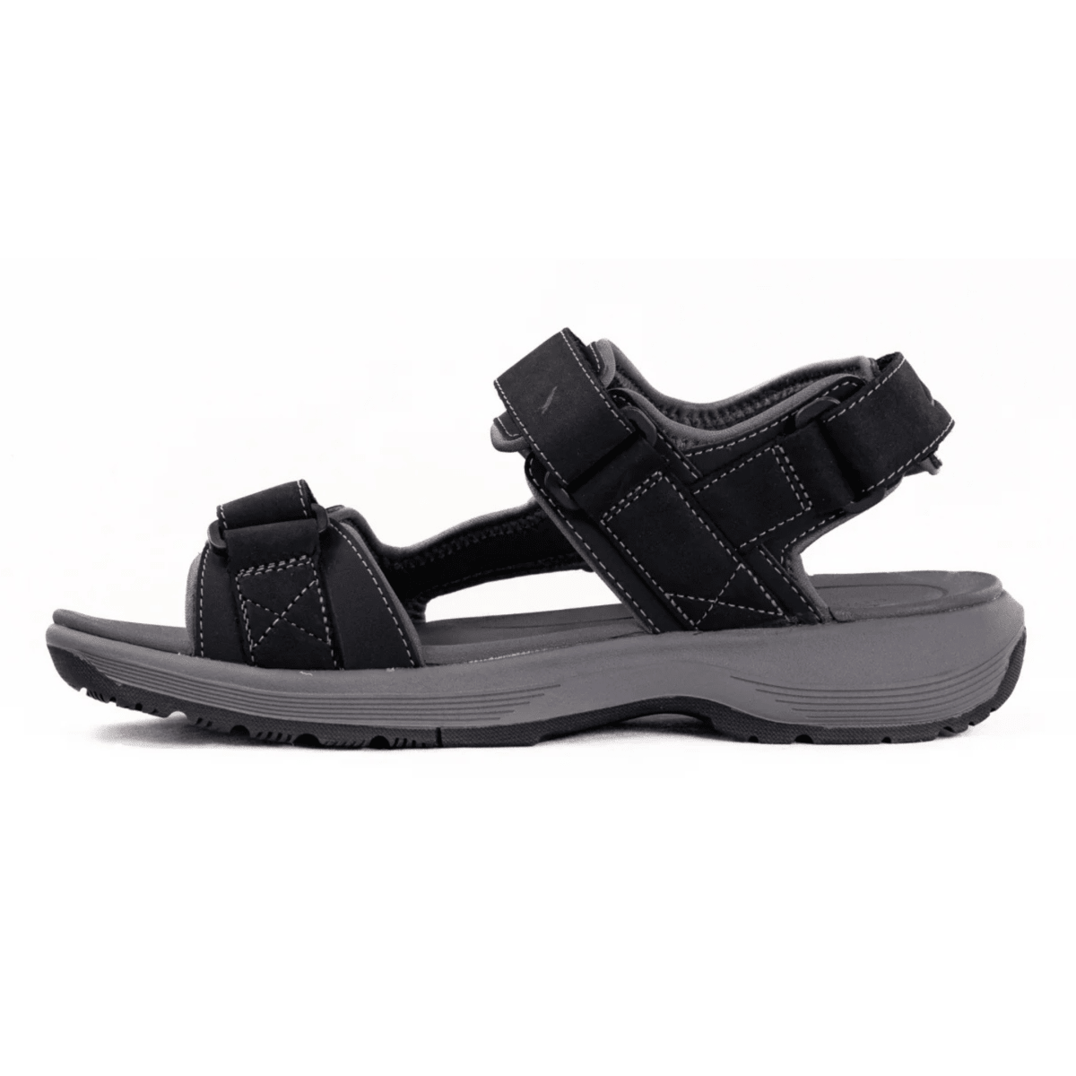 Clarks Men's Guideview Trek Black Leather - 9032427 - Tip Top Shoes of New York