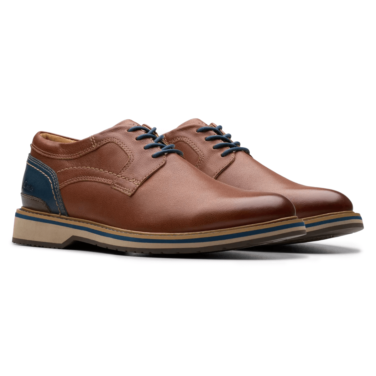Clarks Men's Monahan Plain Tan Leather - 9032403 - Tip Top Shoes of New York